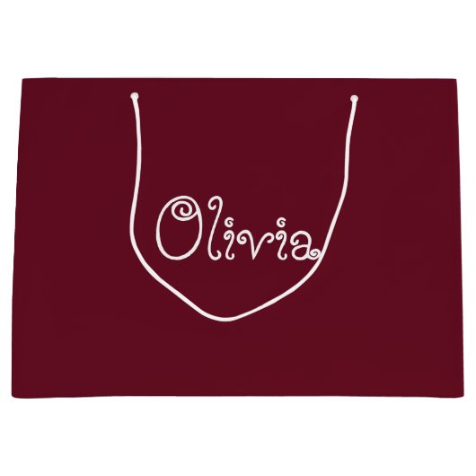 Baby shower voor Chili Gift Bag Groot Cadeauzakje (Voorkant)