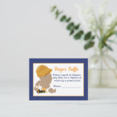 Baby shower voor de bouw Kaarten voor luierspoelin (Staand voorkant)