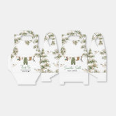 Baby shower voor de eendenjacht bedankdoosjes (Uitgevouwen)