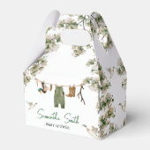 Baby shower voor de eendenjacht bedankdoosjes (Voorkant Zijde)