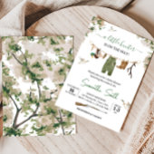 Baby shower voor de eendenjacht kaart