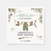 Baby shower voor de eendenjacht servet (Voorkant)