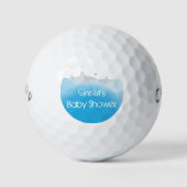 Baby shower voor de haaienvisserij golfballen (Voorkant)