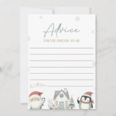 Baby shower voor de Kaart van de ouders (Voorkant)