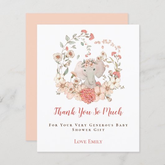 Baby shower voor de openbaring van de begroting (Voorkant / Achterkant)