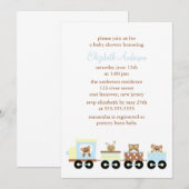 Baby shower voor de Speelgoed van dieren Kaart (Voorkant / Achterkant)