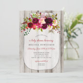 Baby shower voor de steenhouwer  kaart (Staand voorkant)