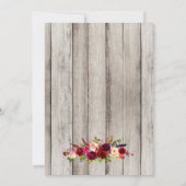 Baby shower voor de steenhouwer  kaart (Achterkant)