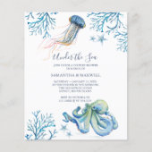 Baby shower voor de Waterverf van de begroting in  (Voorkant)