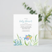 Baby shower voor de Waterverf van de begroting in  (Staand voorkant)