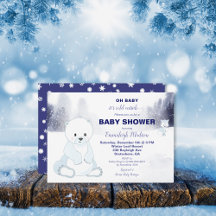 Baby shower voor de Waterverf van poolBeer