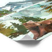 Baby shower voor diapere Raffle Table Adventure-Be Poster (Hoek)