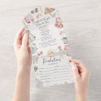 Baby shower voor dubbele voorspelling van tweetali