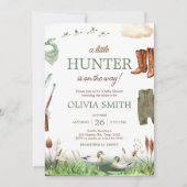 Baby shower voor eendenjacht kaart (Voorkant)