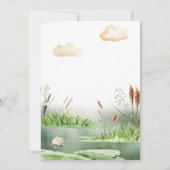 Baby shower voor eendenjacht kaart (Achterkant)