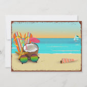 Baby shower voor gebarentaal Kaart (Achterkant)