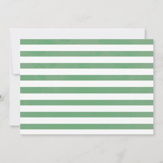 Baby shower voor genderneutrale safaridieren kaart (Achterkant)