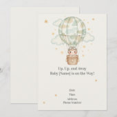 Baby shower voor gezinnen kaart (Voorkant / Achterkant)