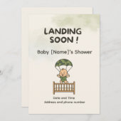 Baby shower voor gezinnen kaart (Voorkant / Achterkant)