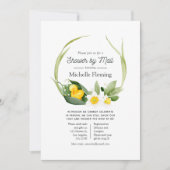 Baby shower voor het bekrachtigen van het voorjaar kaart (Voorkant)