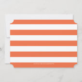 Baby shower voor het mariene leven kaart (Achterkant)