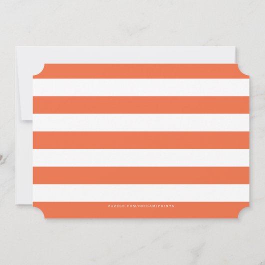 Baby shower voor het mariene leven kaart (Achterkant)