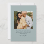 Baby shower voor het mariene leven kaart (Achterkant)