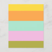 Baby shower voor het stellen van passen (Achterkant)