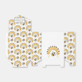 Baby shower voor honingbijen, mod-regenboog bedankdoosjes (Uitgevouwen)