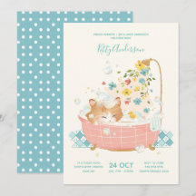 Baby shower voor kattenbakje