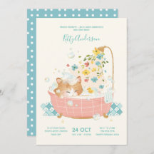 Baby shower voor kattenbakje