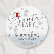 Baby shower voor kerstjongen met kerstmis Baby