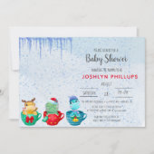 Baby shower voor kerstmis Dinosaur Teacup (Voorkant)