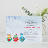 Baby shower voor kerstmis Dinosaur Teacup (Staand voorkant)