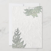 Baby shower voor kleine pompoenen kaart (Achterkant)