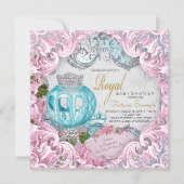 Baby Shower voor Koninklijke Prinses Kaart (Voorkant)