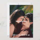 Baby Shower voor koppels Dad-chelor Retro Bowling  Kaart (Achterkant)