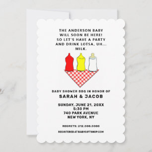 Baby Shower voor Koppels Kaart