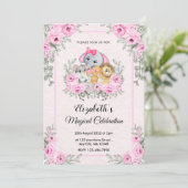 Baby shower voor magische feestdagen kaart (Staand voorkant)