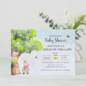 Baby shower voor mamma-to-bee en vrienden Waterver (Staand voorkant)