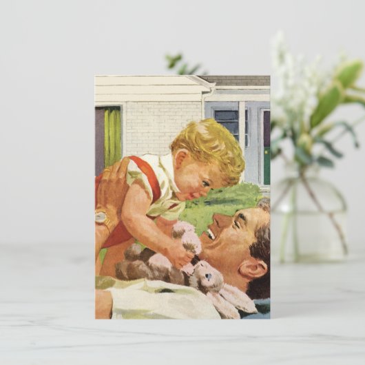  Baby shower voor mannen, Man Shower, Dadchelor Kaart (Staand voorkant)