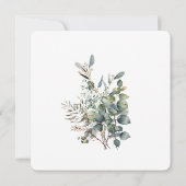 Baby shower voor moeder en kind kaart (Achterkant)