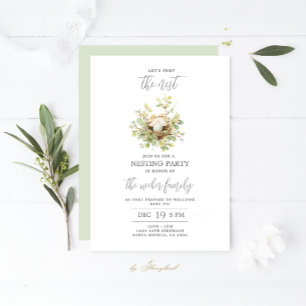 Baby Shower voor Nestelen Kaart