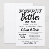 Baby shower voor papillen kaart (Voorkant / Achterkant)