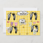 Baby shower voor Quadruplets Kaart (Voorkant)