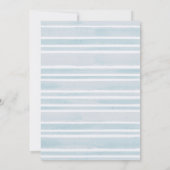  Baby shower voor reisavontuur Kaart (Achterkant)