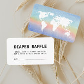 Baby shower voor reisinstapkaarten - Luieraffaire Informatiekaartje