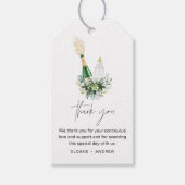 BABY SHOWER voor REMY Poppin-flessen Cadeaulabel (Voorkant)