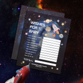 Baby shower voor ruimteraketten - Verlangt voor Ba