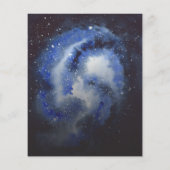 Baby shower voor ruimteraketten - Verlangt voor Ba (Achterkant)